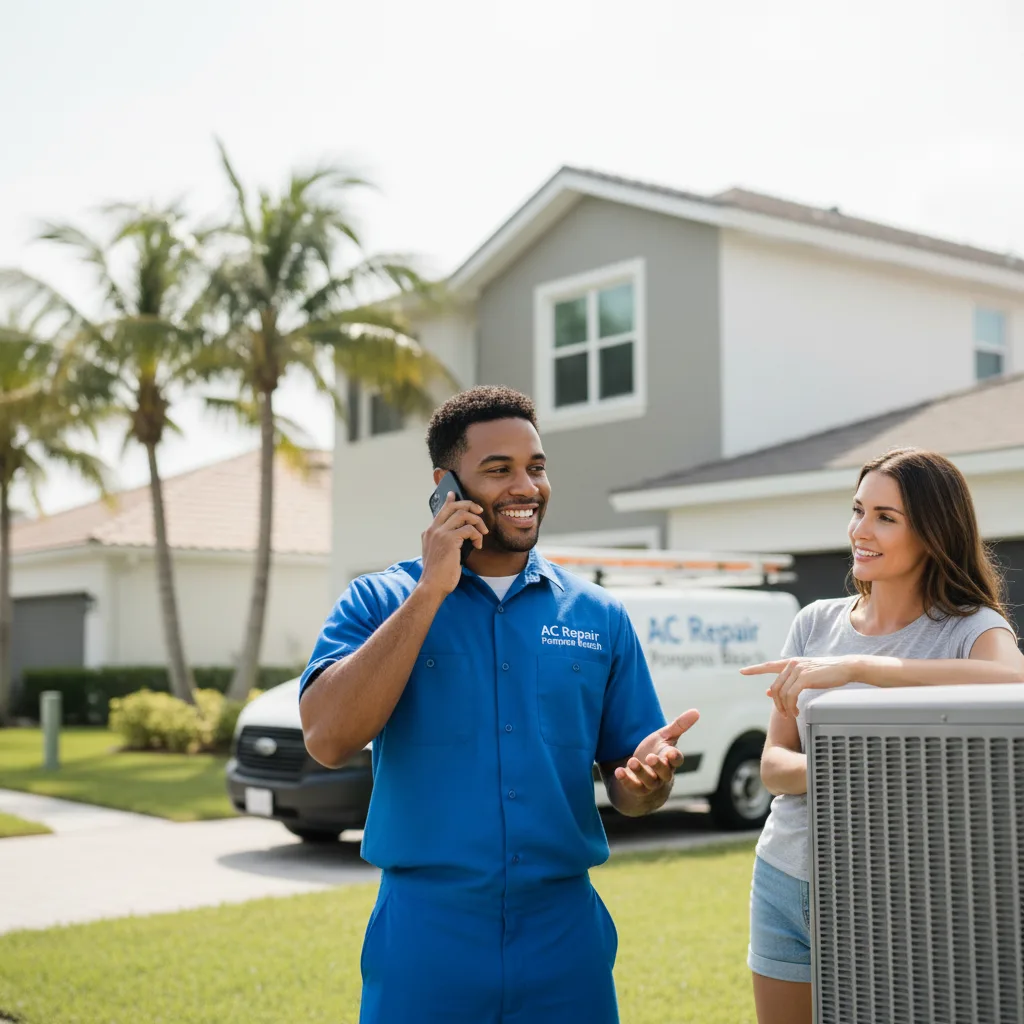 AC Repair Pompano Beach customer support in Candler